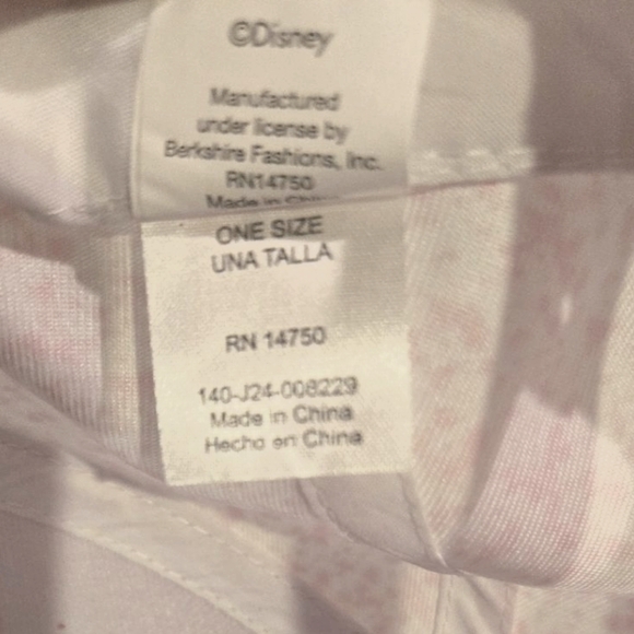 New! Disney Berkshire Fashions Princess Youth Baseball Cap - Picture 7 of 7